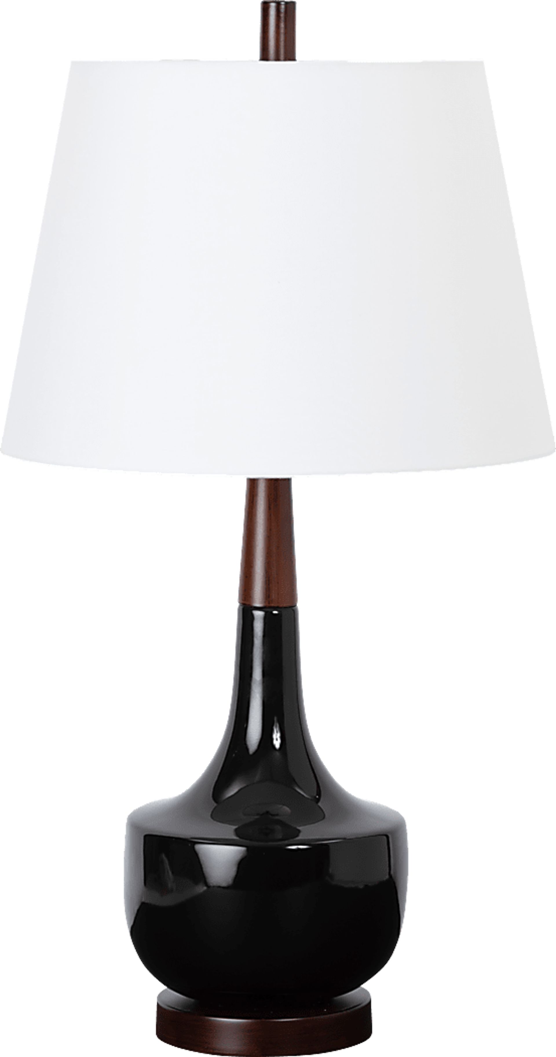 Bramwell Black Lamp, Set of 2 - Image 1