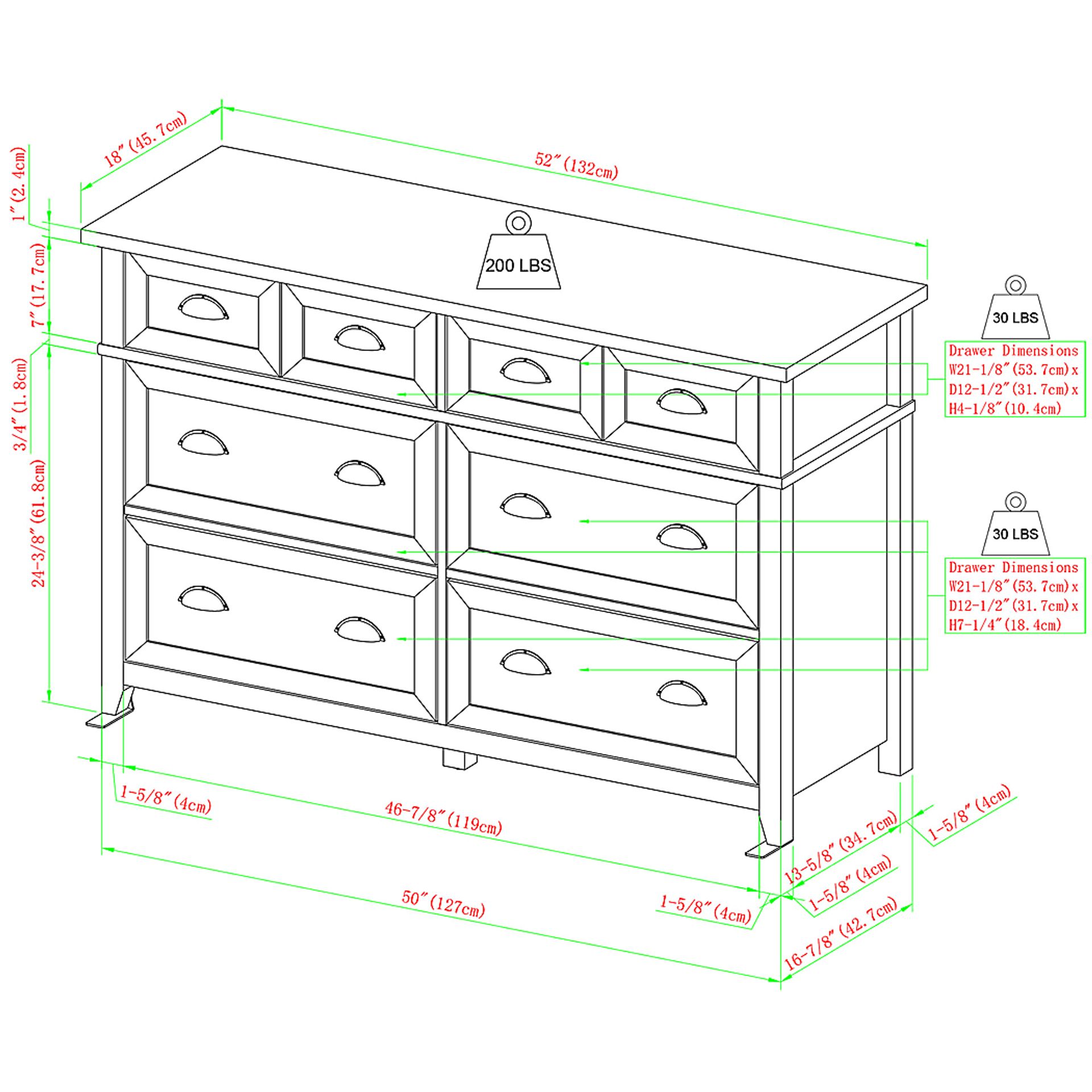 Bramwyck Gray Dresser - Image 8