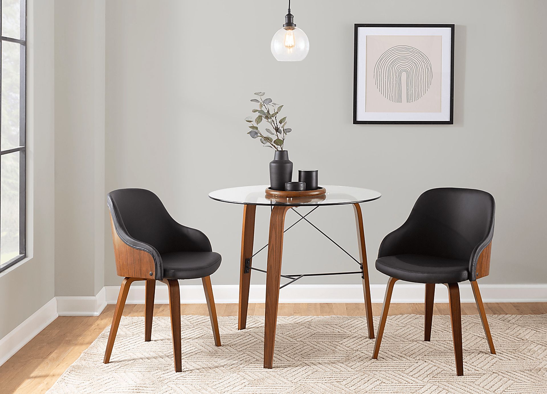 Branam Walnut Dining Table - Image 7