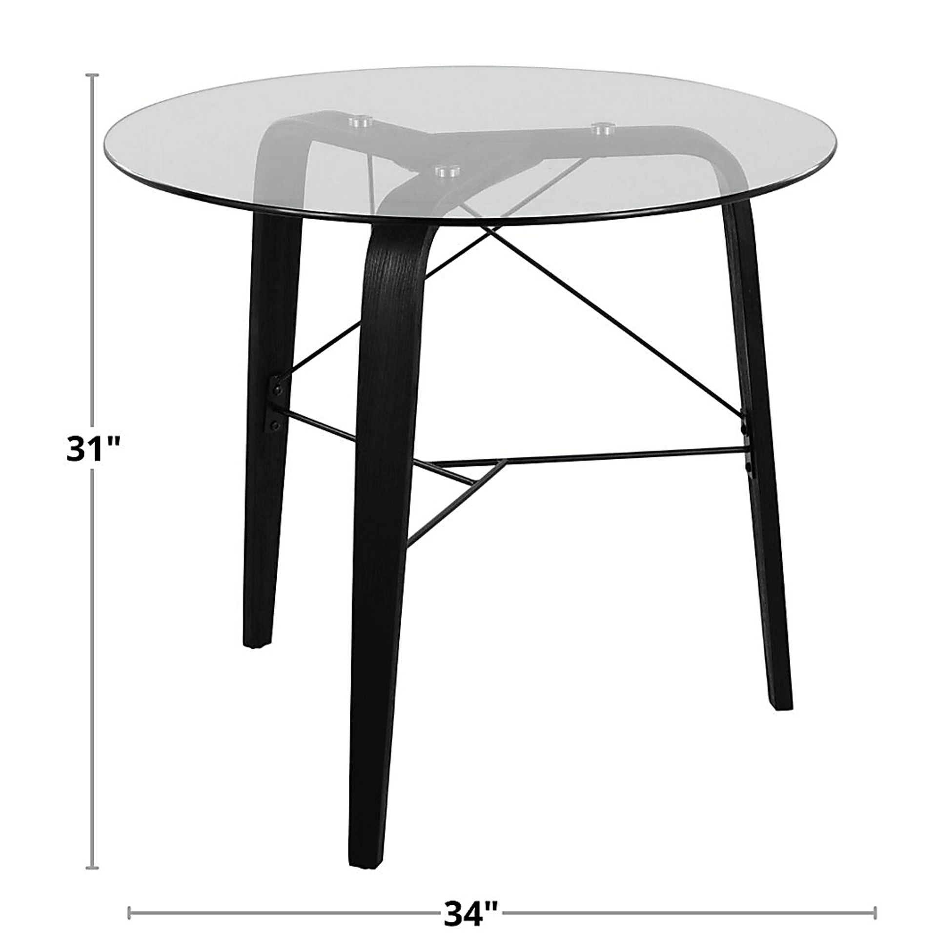 Branam Walnut Dining Table - Image 9