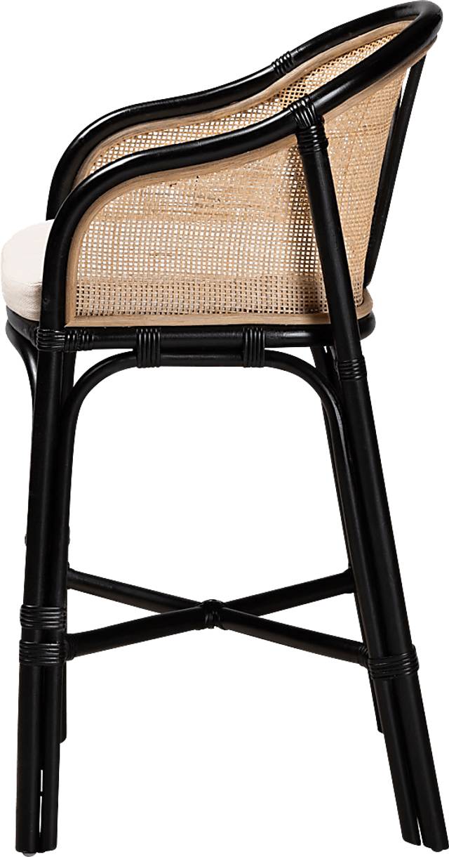 Branchaud Black Counter Stool - Thumbnail - Image 5