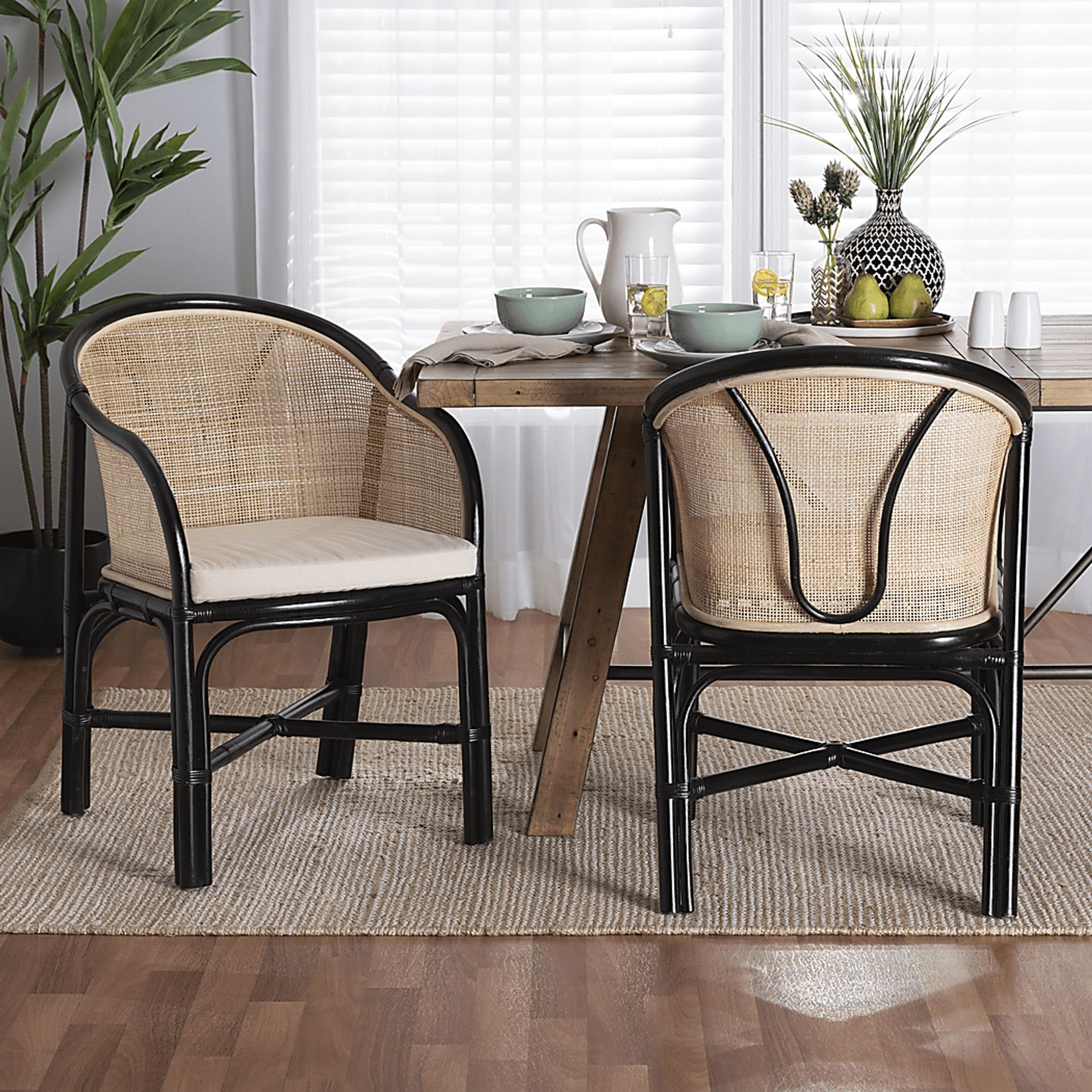 Branchaud Natural Arm Chair, Set of 2 - Image 2