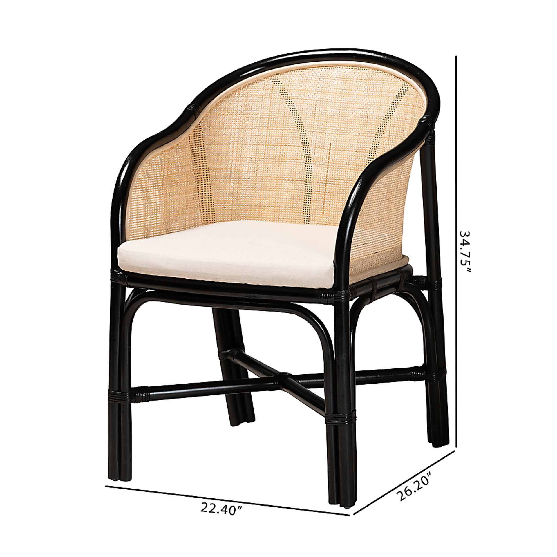 Branchaud Natural Arm Chair, Set of 2 - Image 9