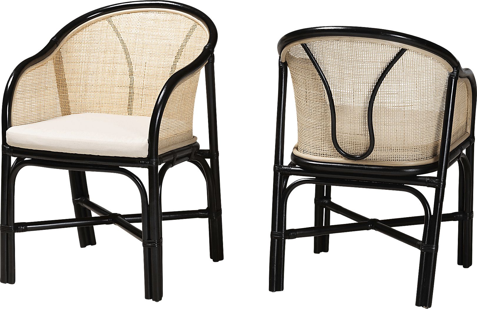 Branchaud Natural Arm Chair, Set of 2