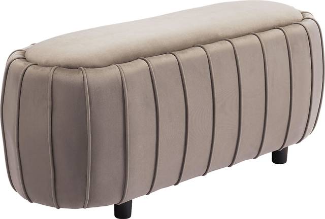 Brandilyn Beige Bench - Thumbnail - Image 3