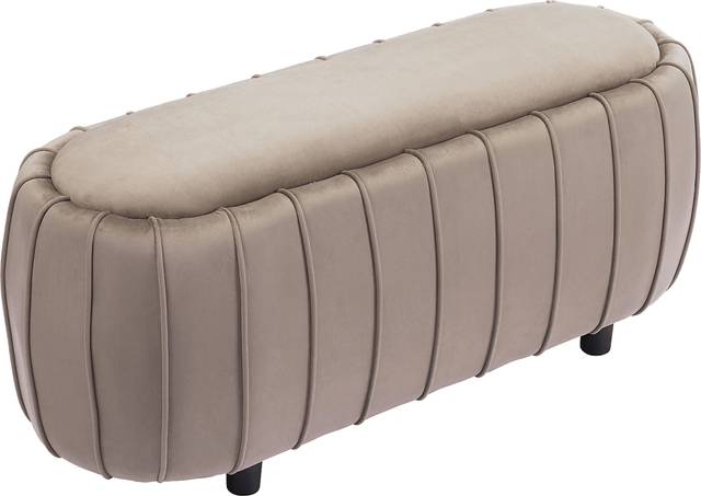 Brandilyn Beige Bench - Thumbnail - Image 4