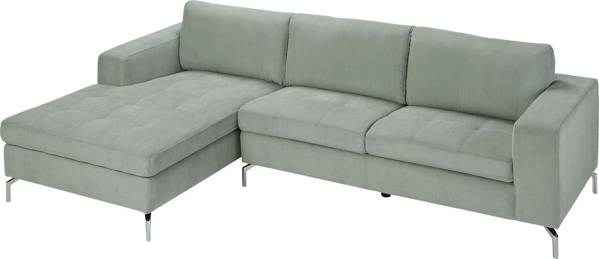 Brandon Heights Aqua 2 Pc Sectional Rooms To Go