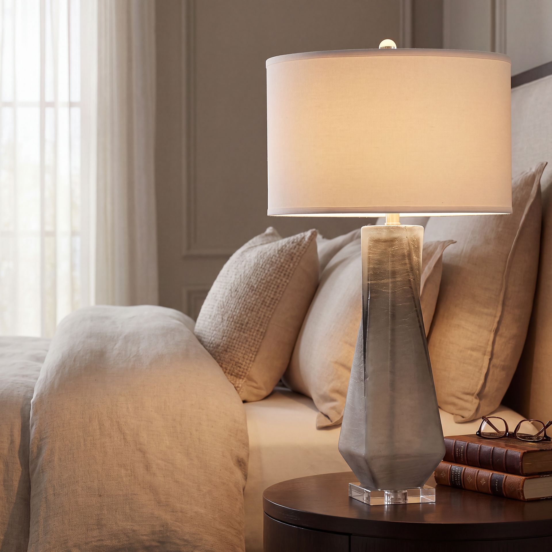 Branham Cove Gray Lamp - Image 4