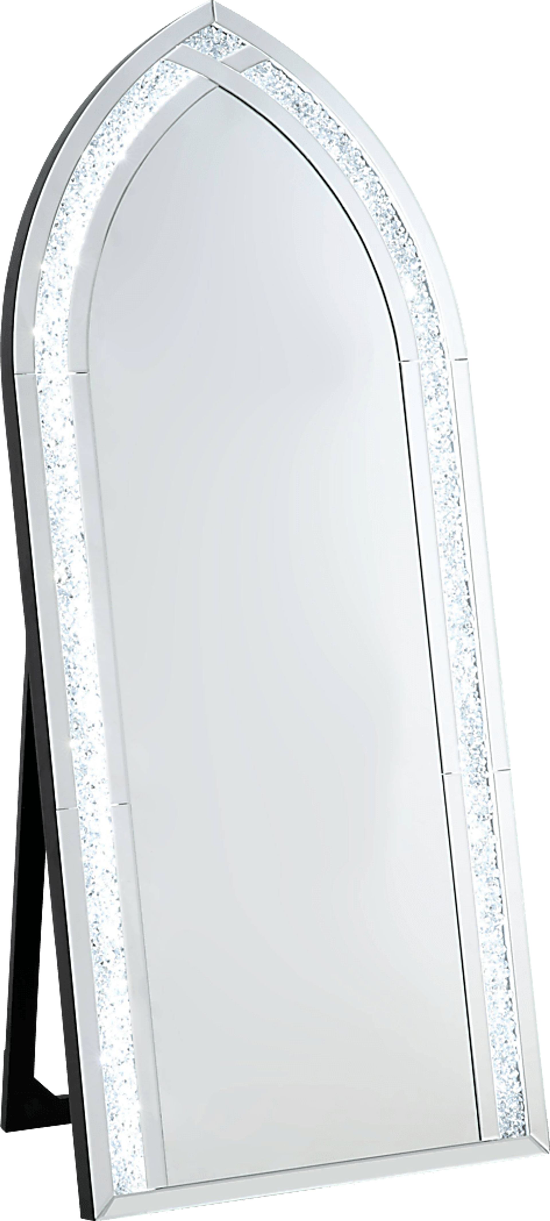 Branning Silver Floor Mirror - Image 1