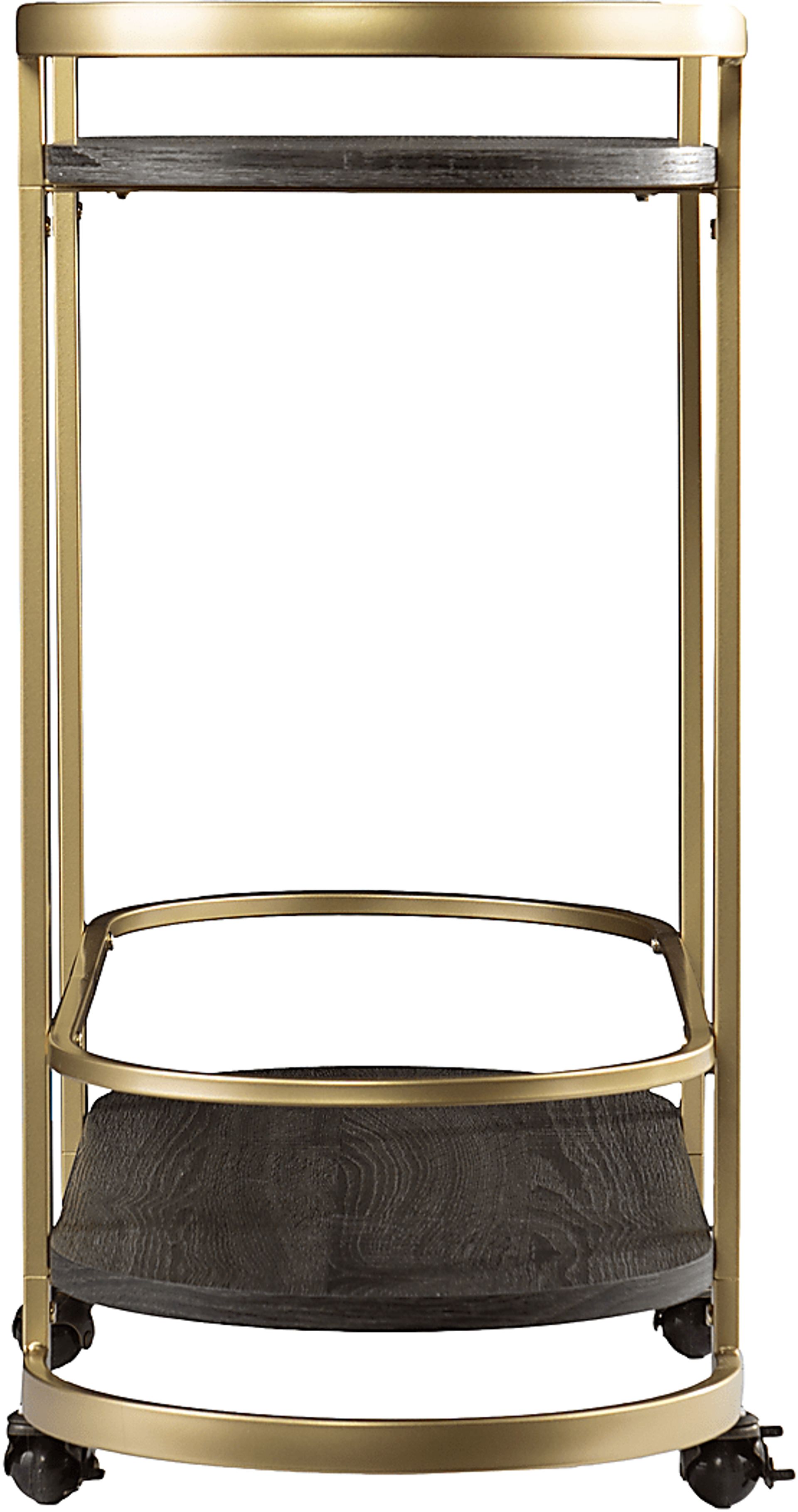 Branscome Black Bar Cart - Image 5