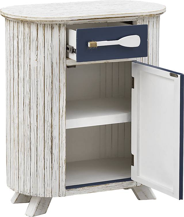 Branteresa White Accent Cabinet - Thumbnail - Image 2
