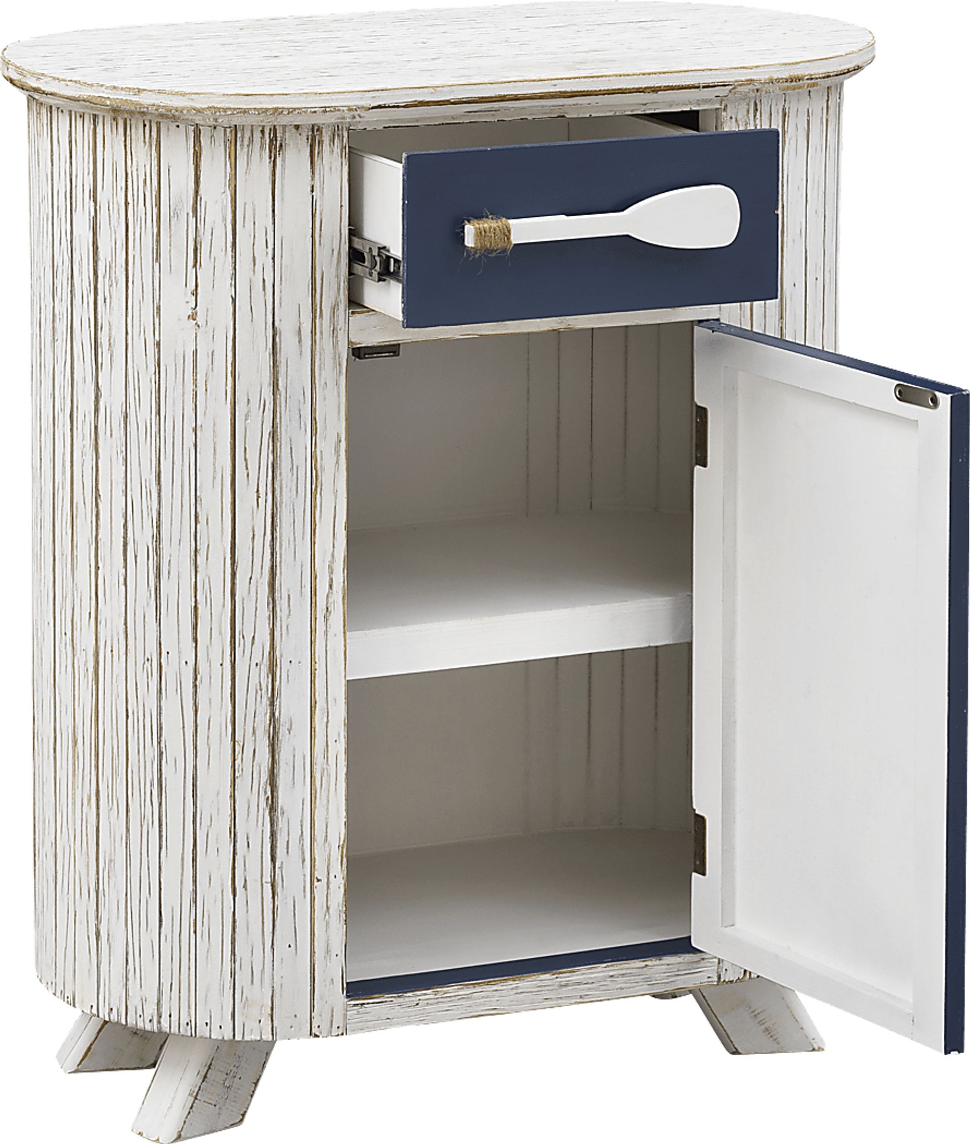 Branteresa White Accent Cabinet - Image 2