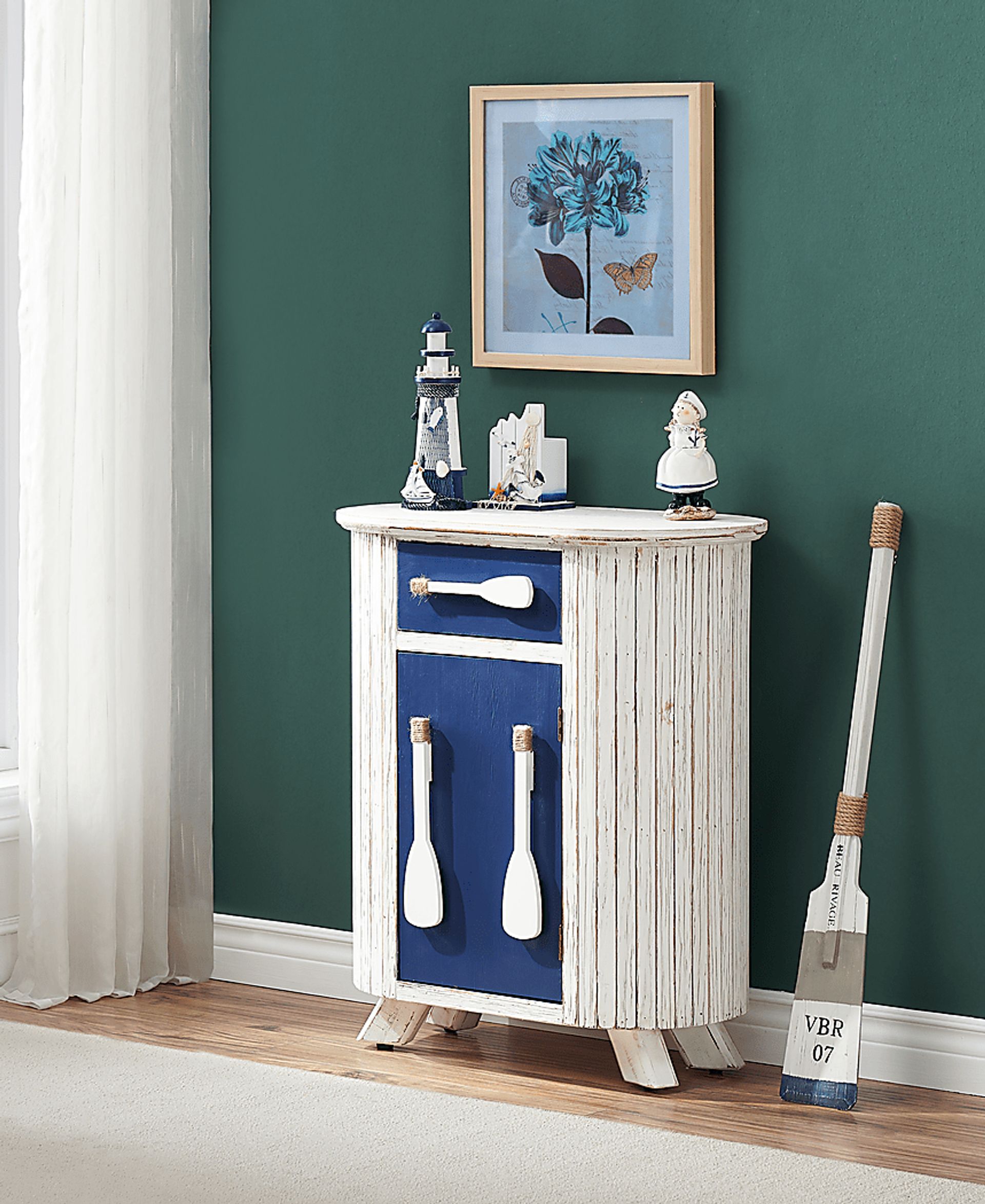 Branteresa White Accent Cabinet - Image 5