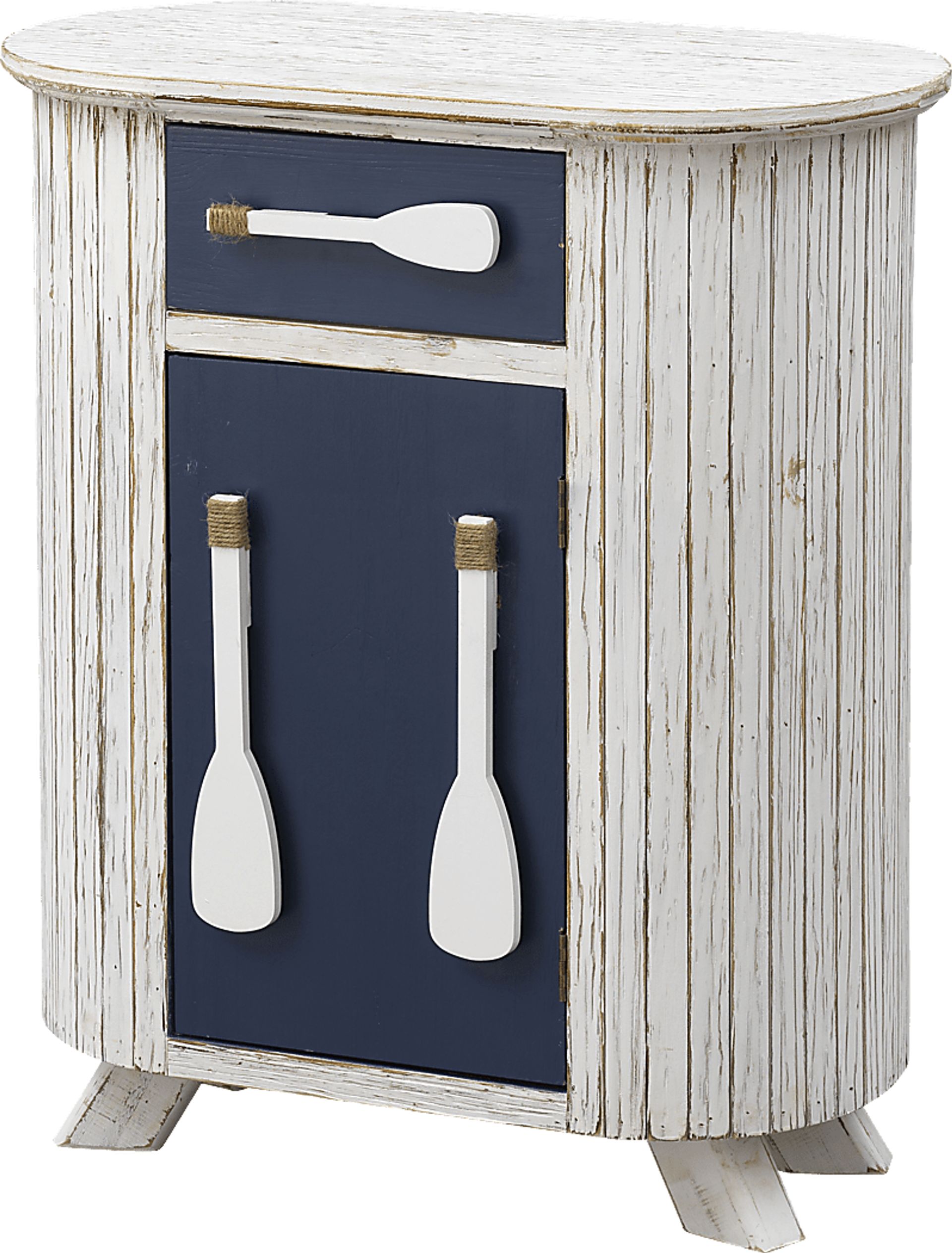 Branteresa White Accent Cabinet - Image 1