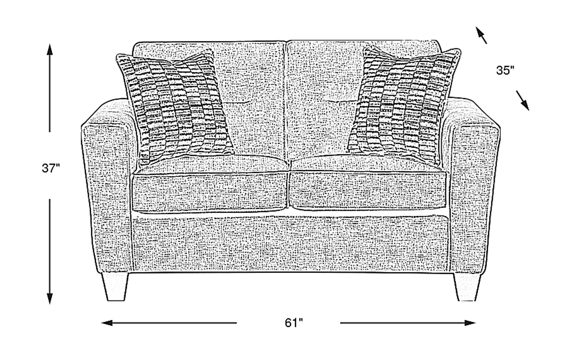 Dimension Image. Please refer to the Dimension Tab on this page for dimension details.