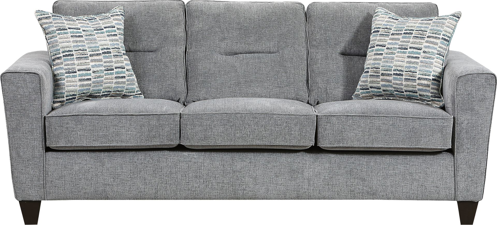 Brantley Boulevard Gray Sofa - Image 1