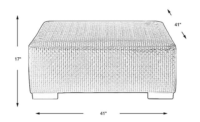 Dimension Image. Please refer to the Dimension Tab on this page for dimension details.