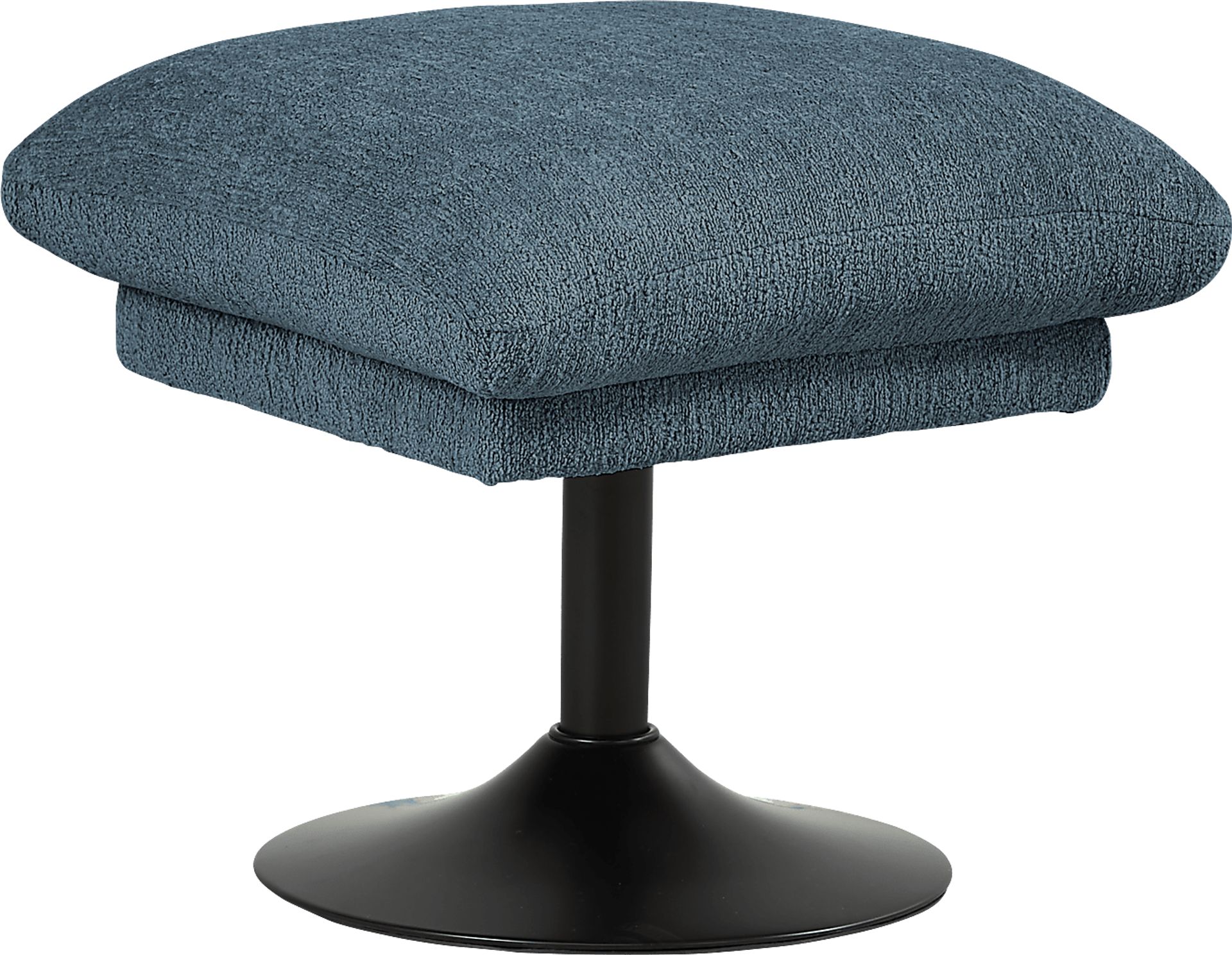 Braselton Blue Ottoman - Image 1
