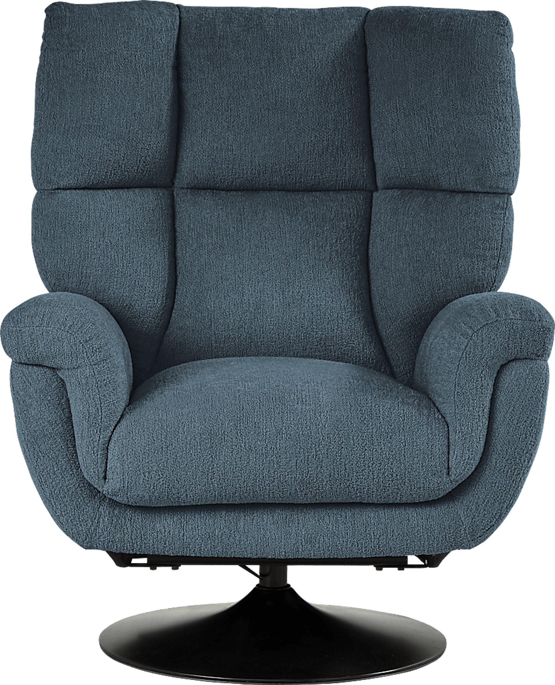Braselton Blue Swivel Recliner - Image 2