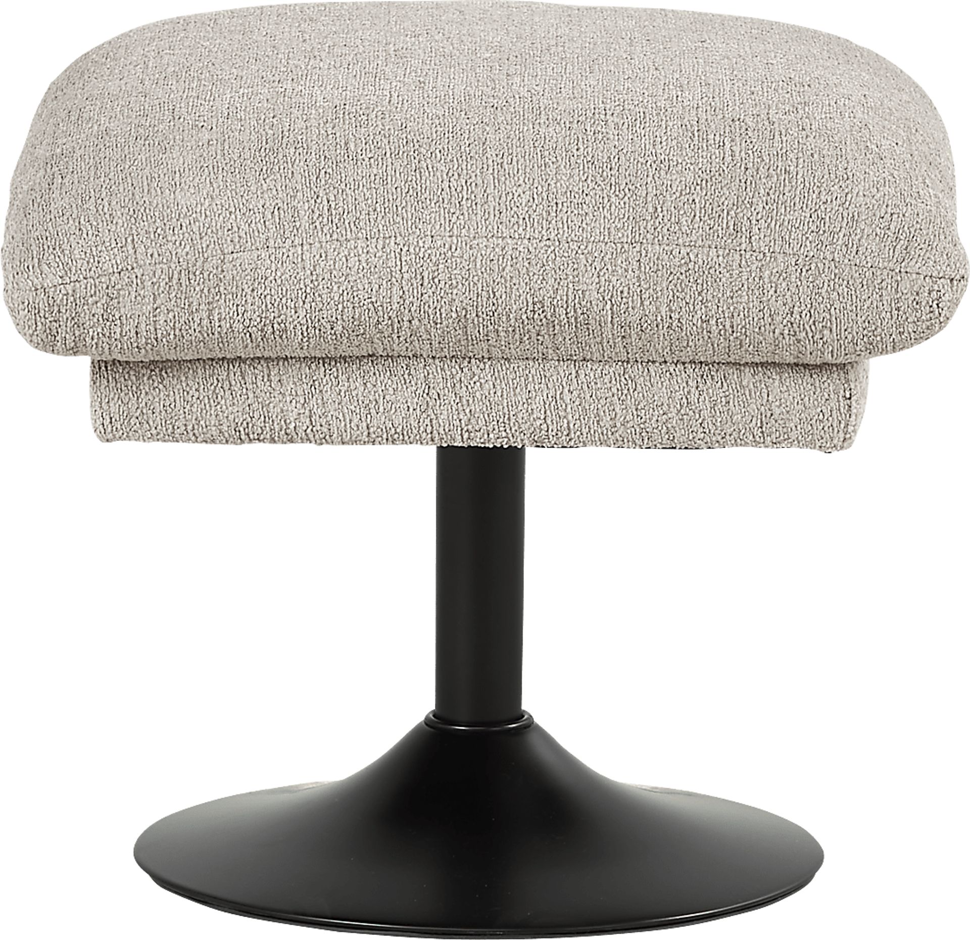 Braselton Silver Ottoman - Image 2