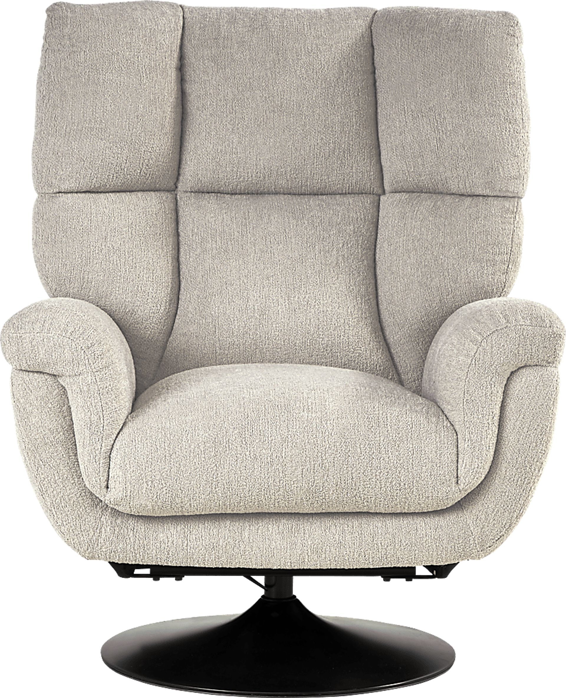 Braselton Silver Swivel Recliner - Image 2