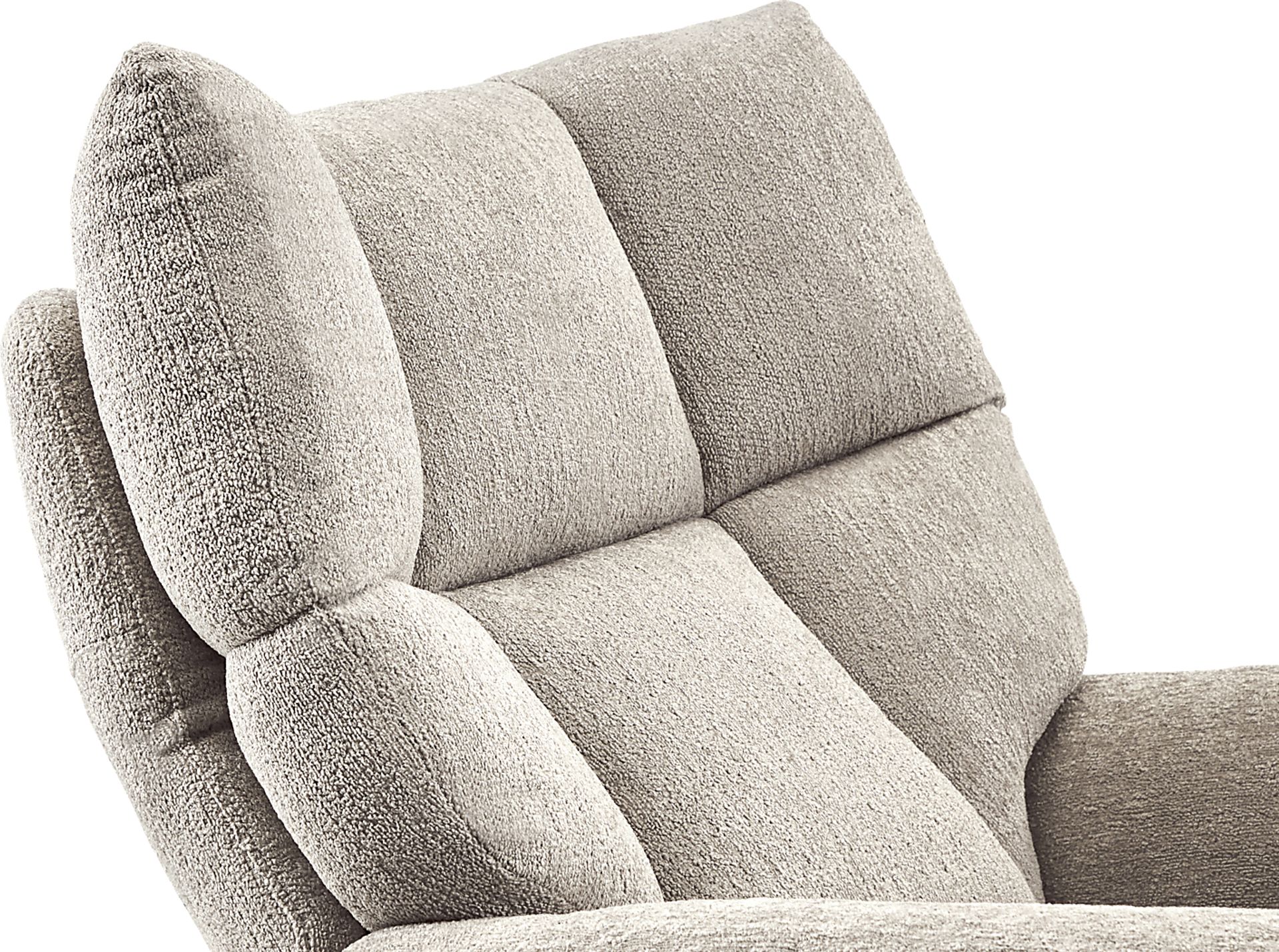 Braselton Silver Swivel Recliner - Image 4
