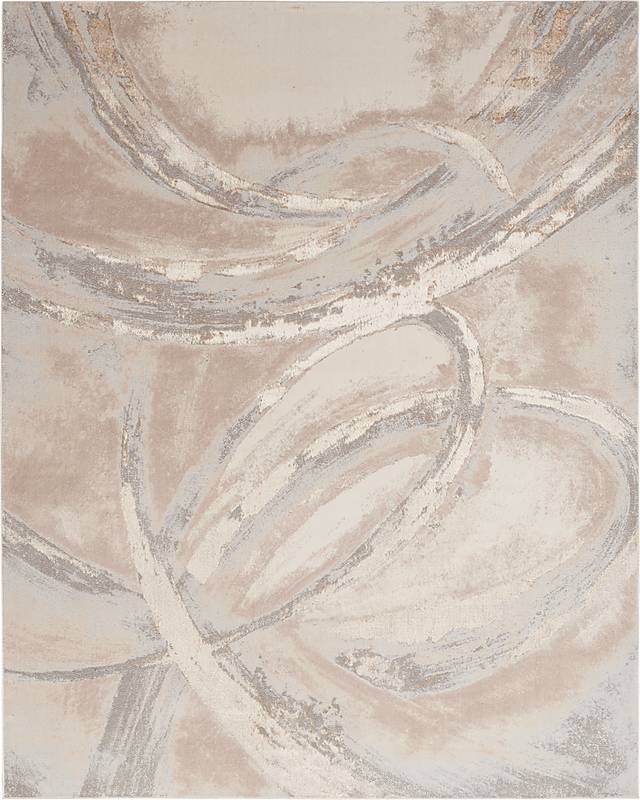 Brasix Beige/Gray 9' x 12' Rug - Thumbnail - Image 1