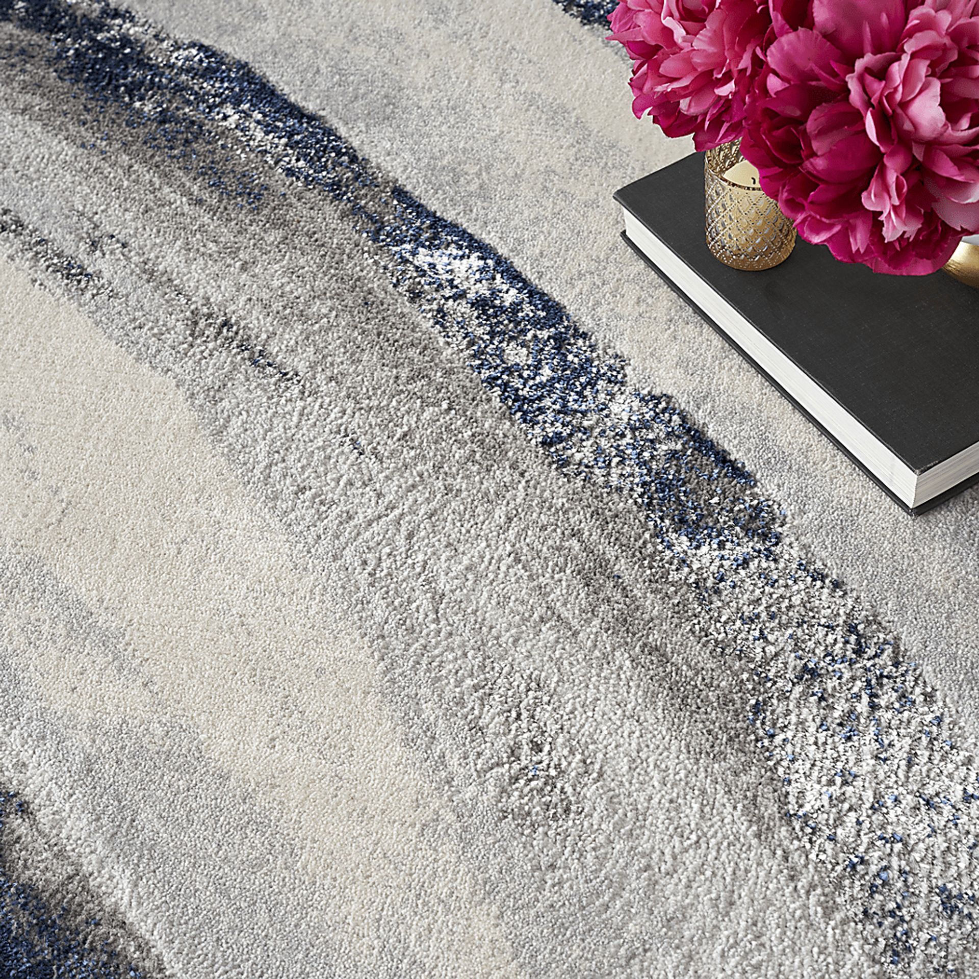 Brasix Gray/Navy 9' x 12' Rug - Image 4