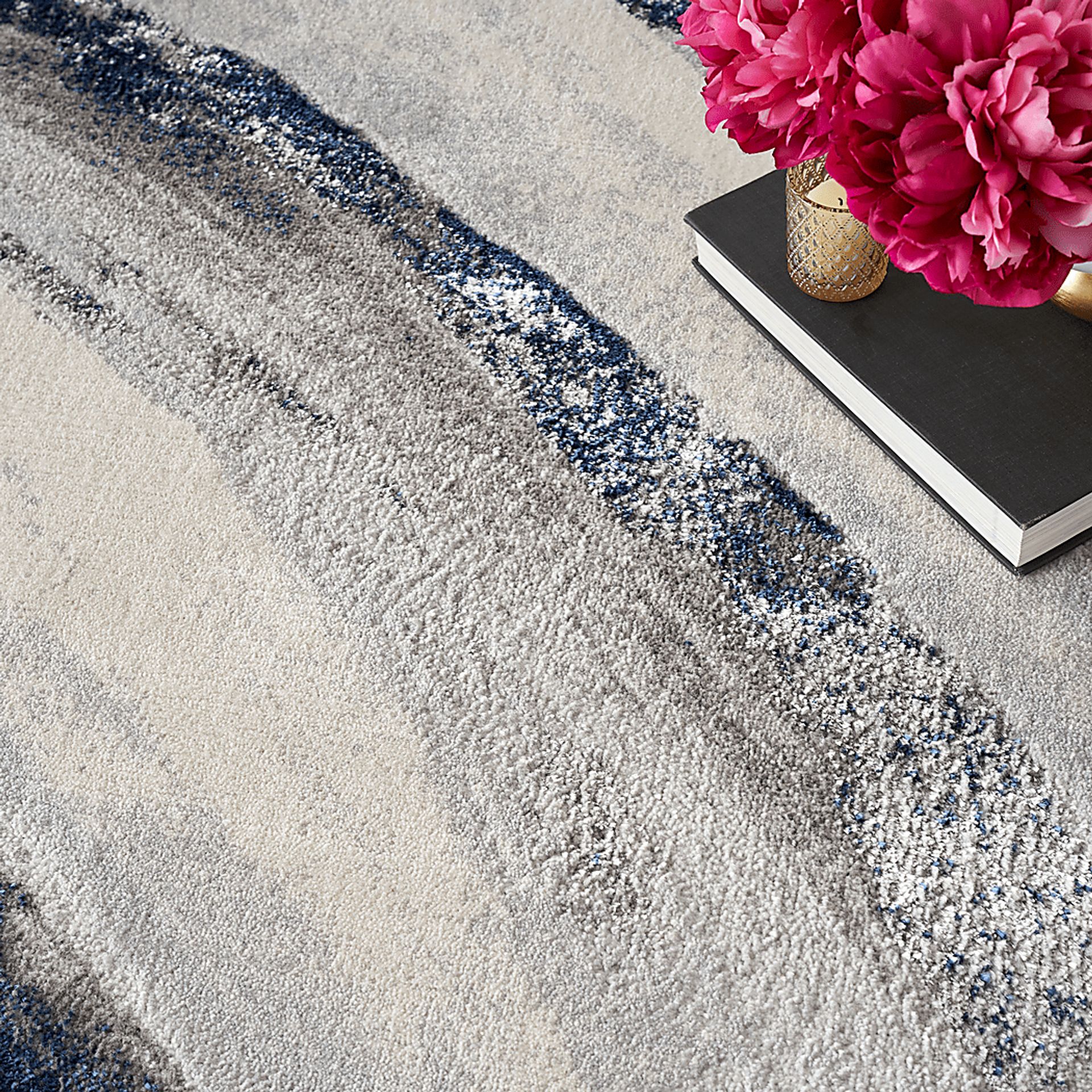 Brasix Gray/Navy 9' x 12' Rug - Image 7