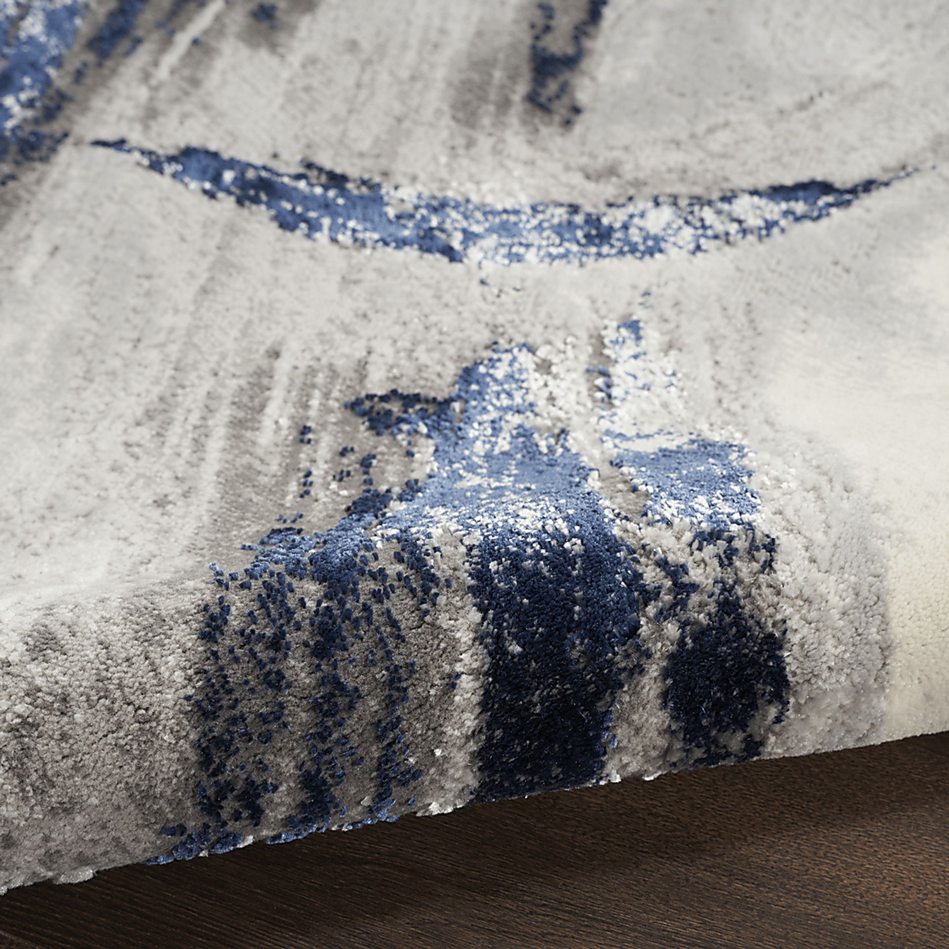 Brasix Gray/Navy 9' x 12' Rug - Image 7