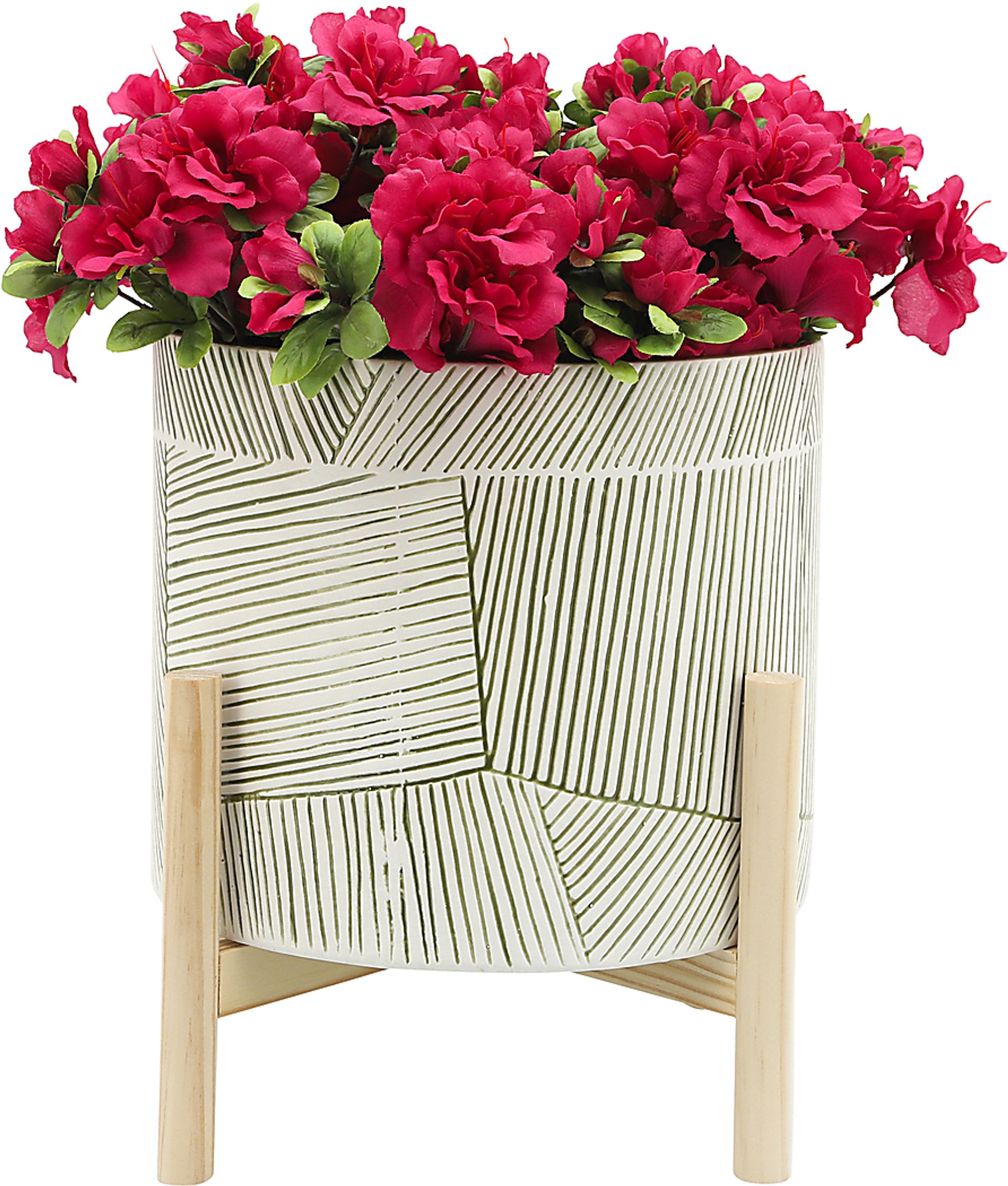 Brassie Green Planter - Image 2