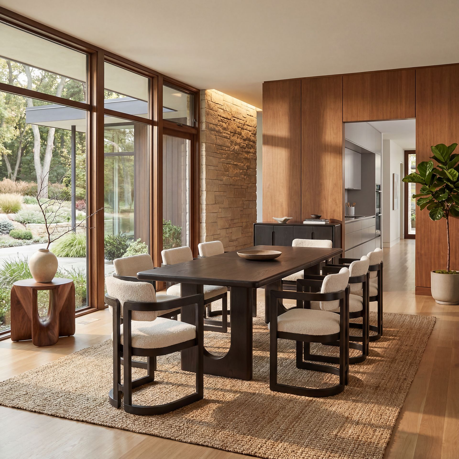 Braxton Espresso Arm Chair - Image 6