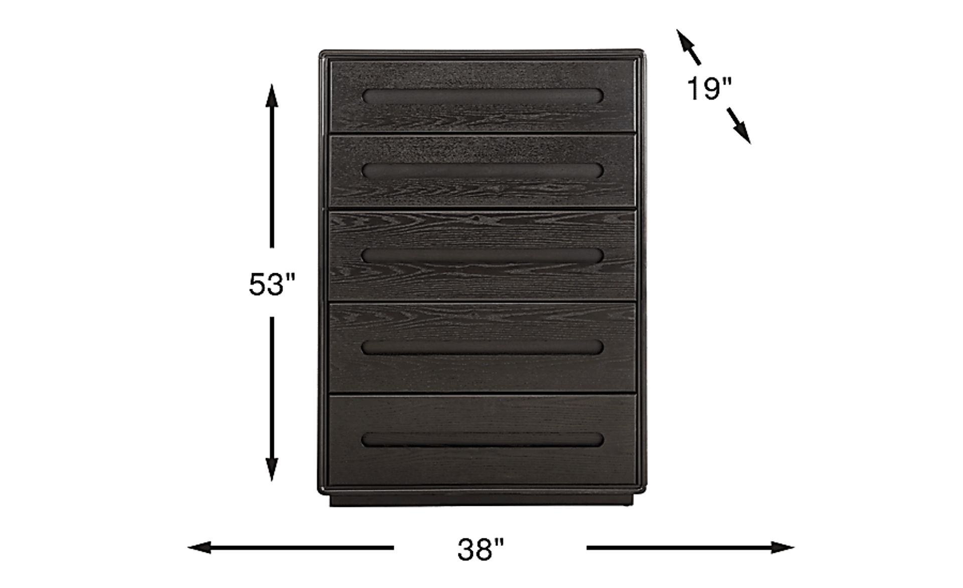 Dimension Image. Please refer to the Dimension Tab on this page for dimension details.