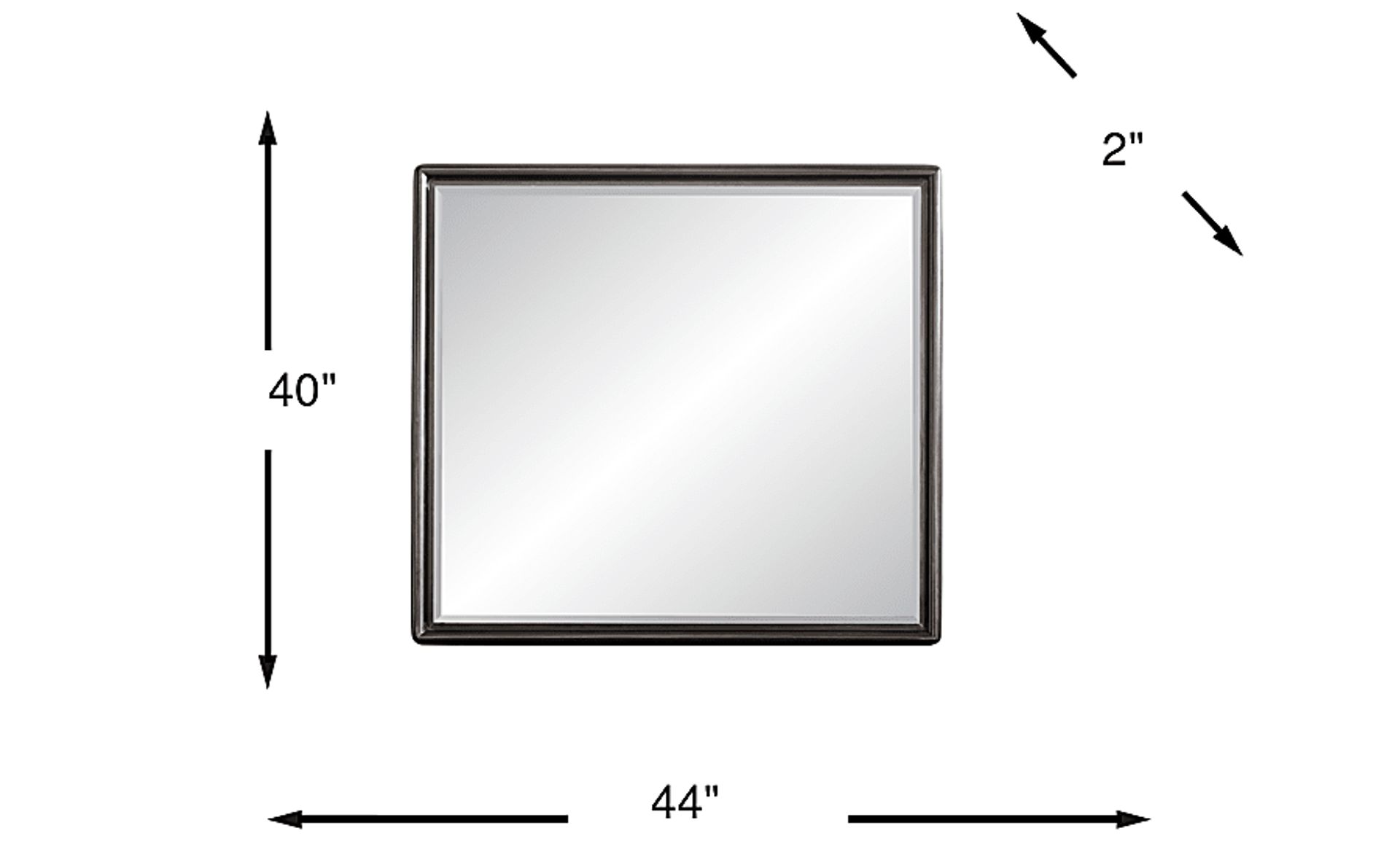 Dimension Image. Please refer to the Dimension Tab on this page for dimension details.