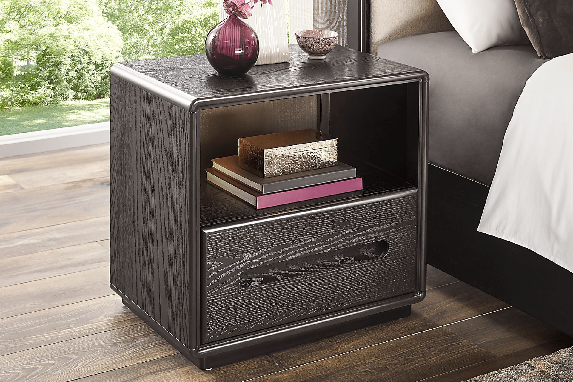 Braxton Espresso Nightstand - Image 5