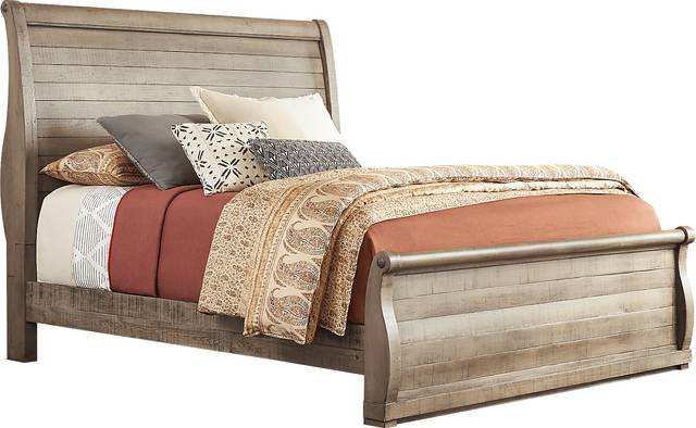 Braxton Place Gray 7 Pc Queen Bedroom - Thumbnail - Image 2