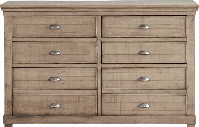 Braxton Place Gray 7 Pc Queen Bedroom - Thumbnail - Image 4