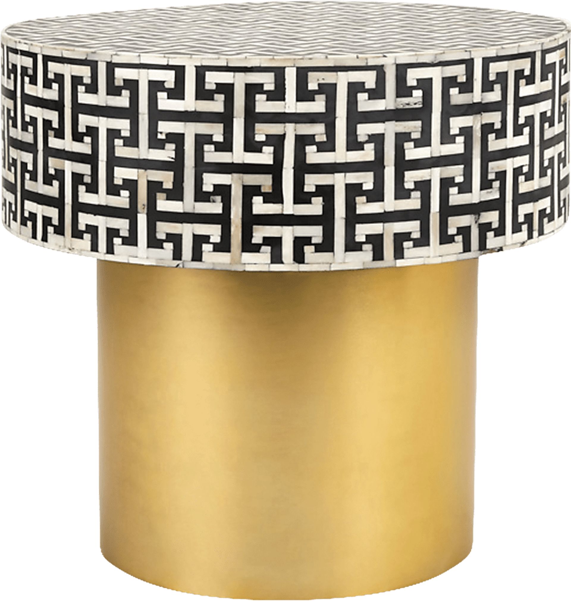 Brayboy Gold End Table - Image 1
