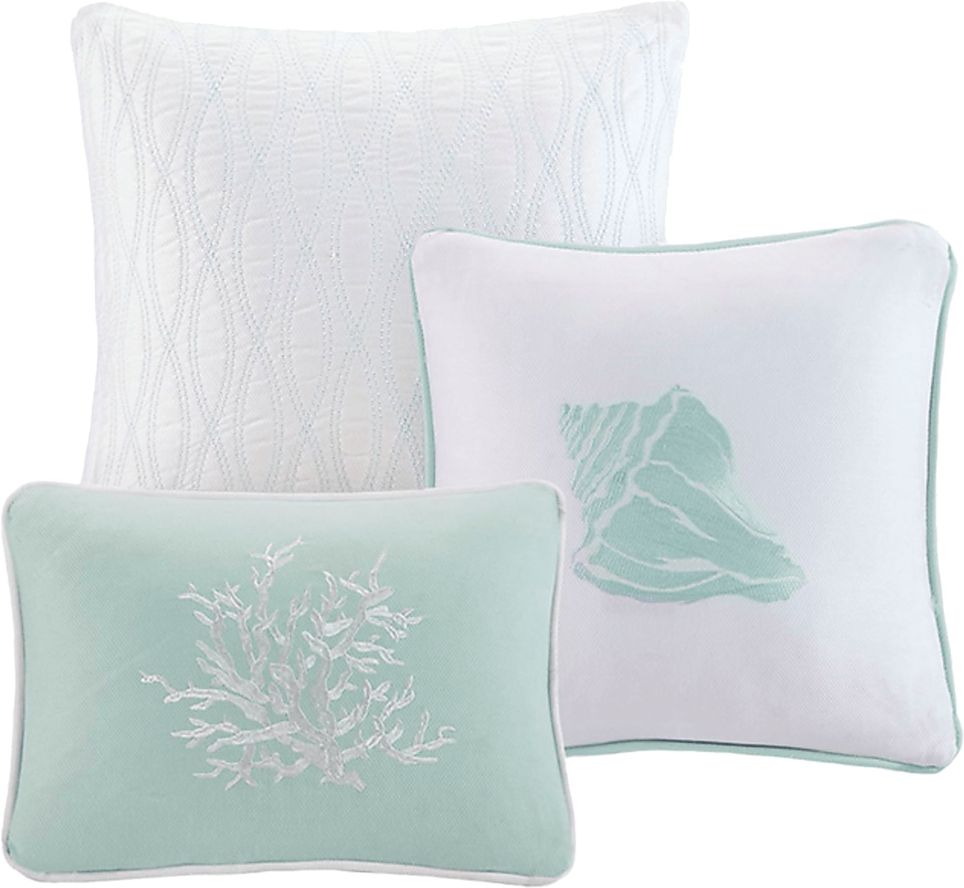 Braydan Blue Queen Comforter Set - Image 10