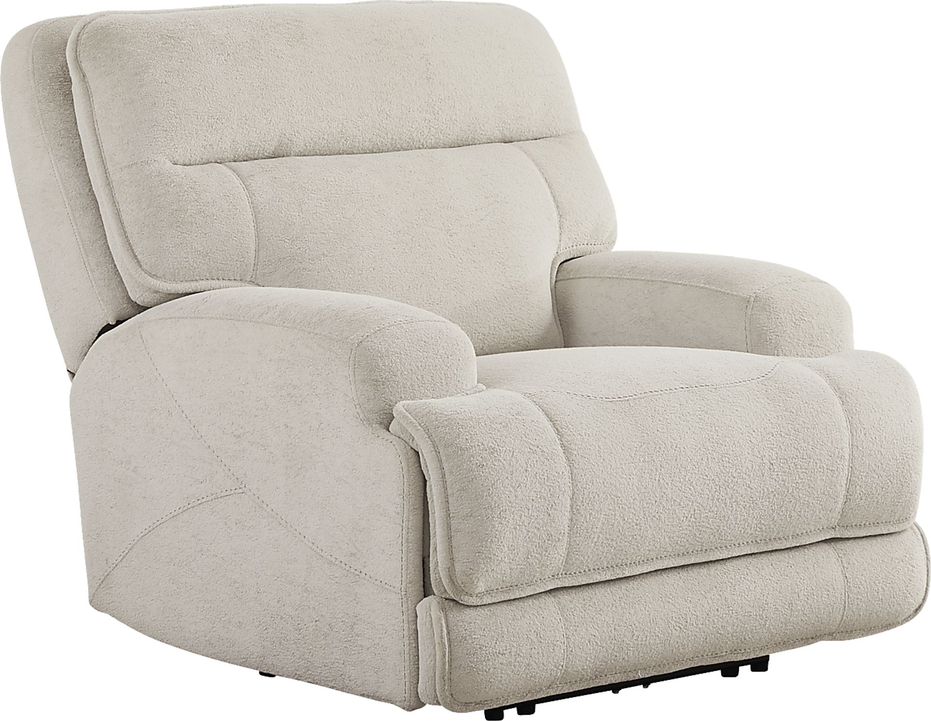 Brayden Light Gray Dual Power Recliner - Image 3