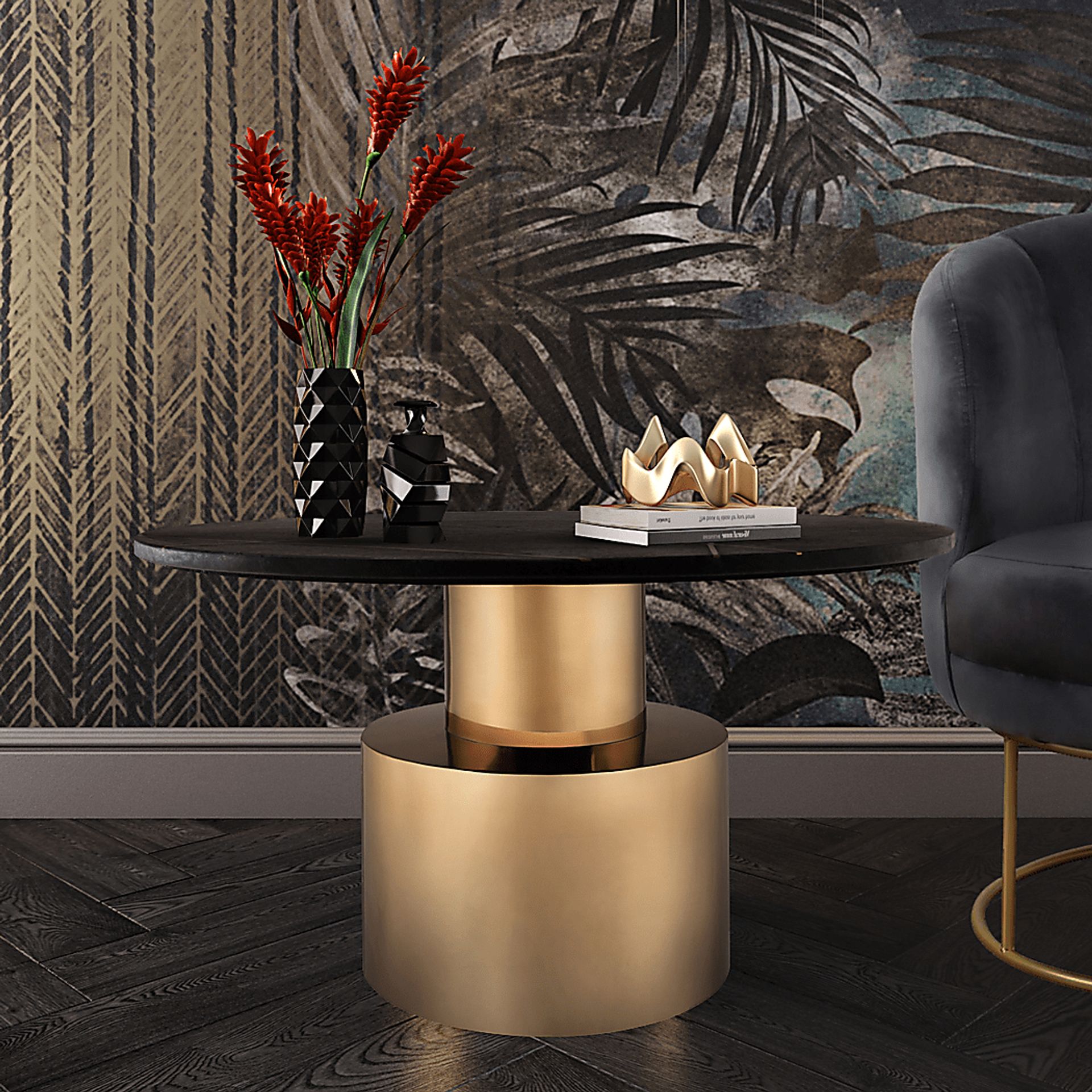 Brayline Black Cocktail Table - Image 4