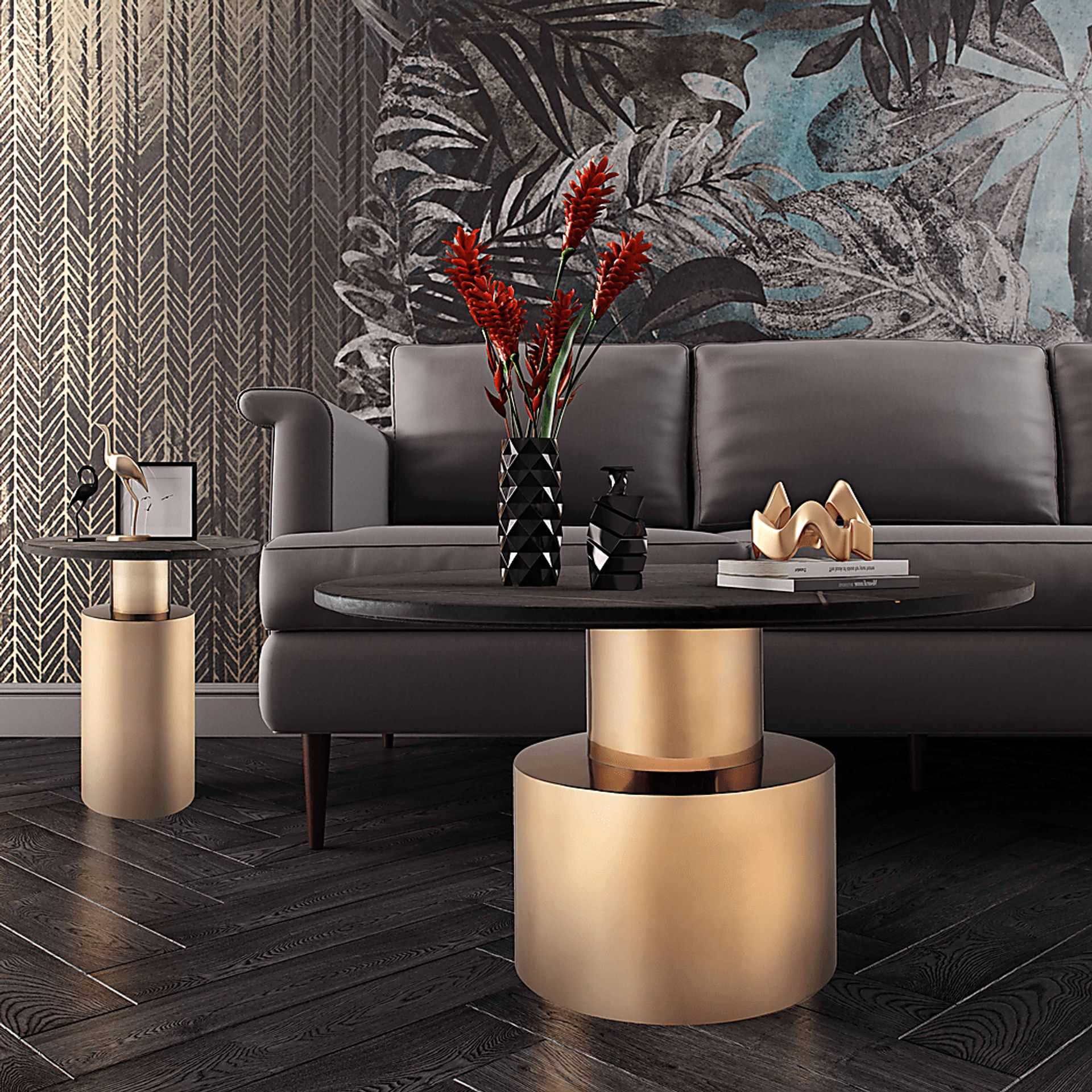 Brayline Black Cocktail Table - Image 5