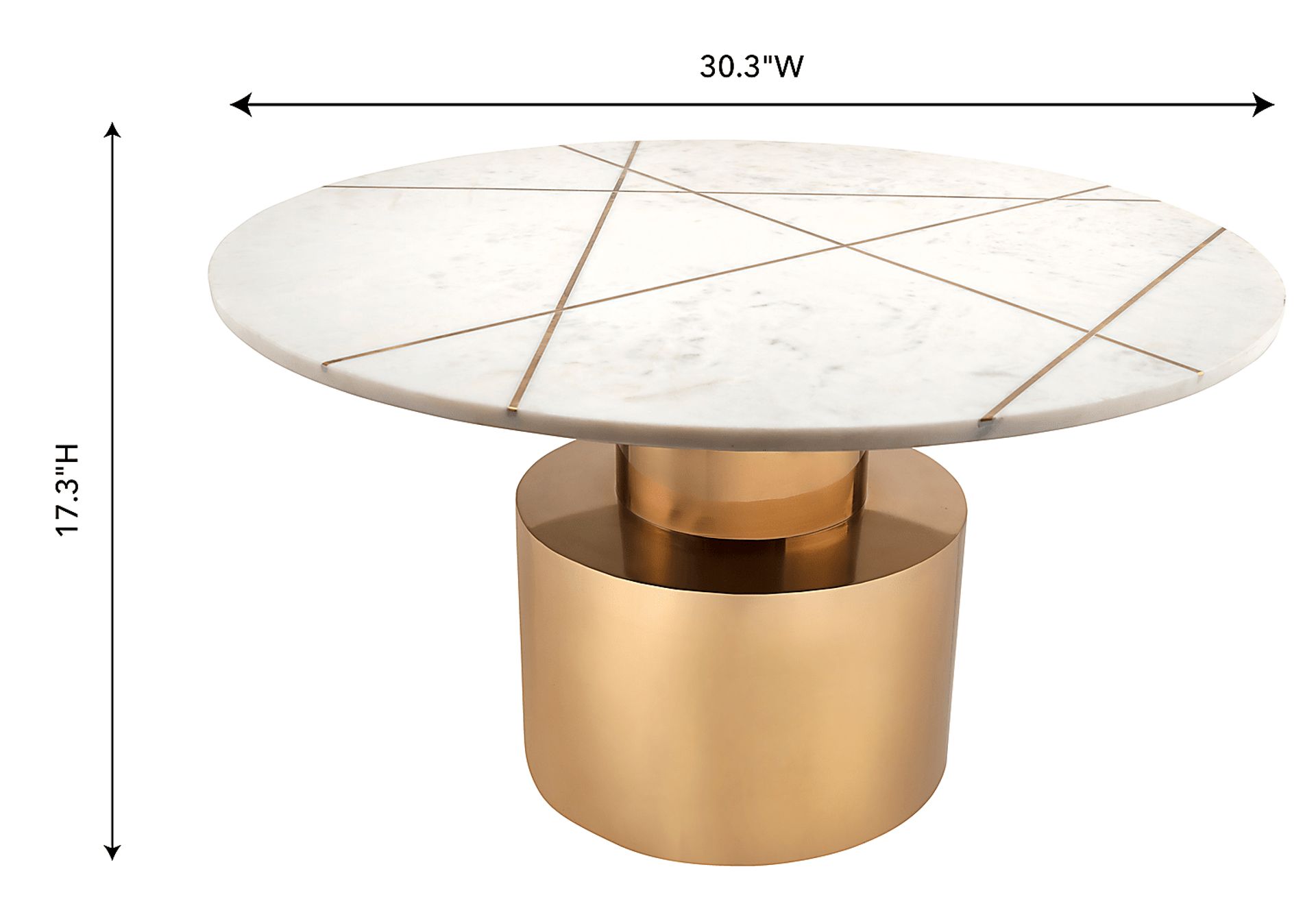 Brayline White Cocktail Table - Image 6