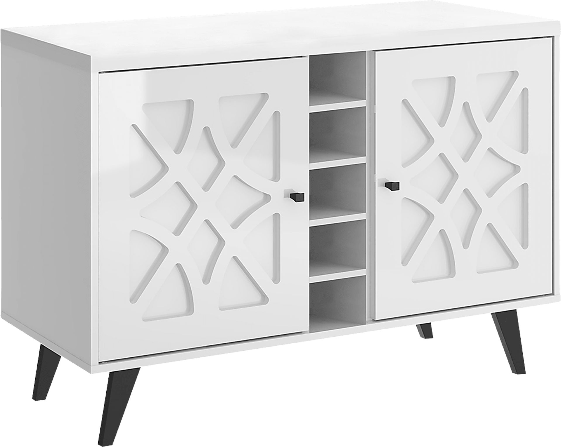 Brayton White 36 in. Console - Image 1