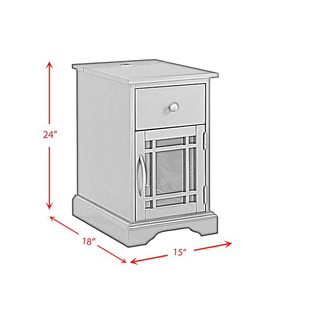 Brayward Blue Nightstand - Thumbnail - Image 10