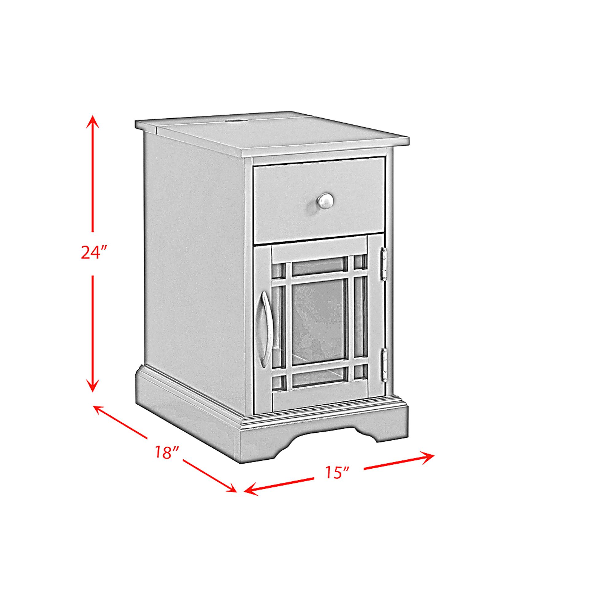 Brayward Blue Nightstand - Image 10