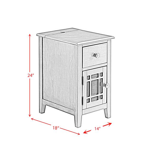 Brayward Gray Nightstand - Thumbnail - Image 10