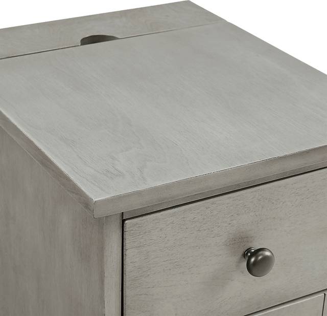Brayward Gray Nightstand - Thumbnail - Image 5