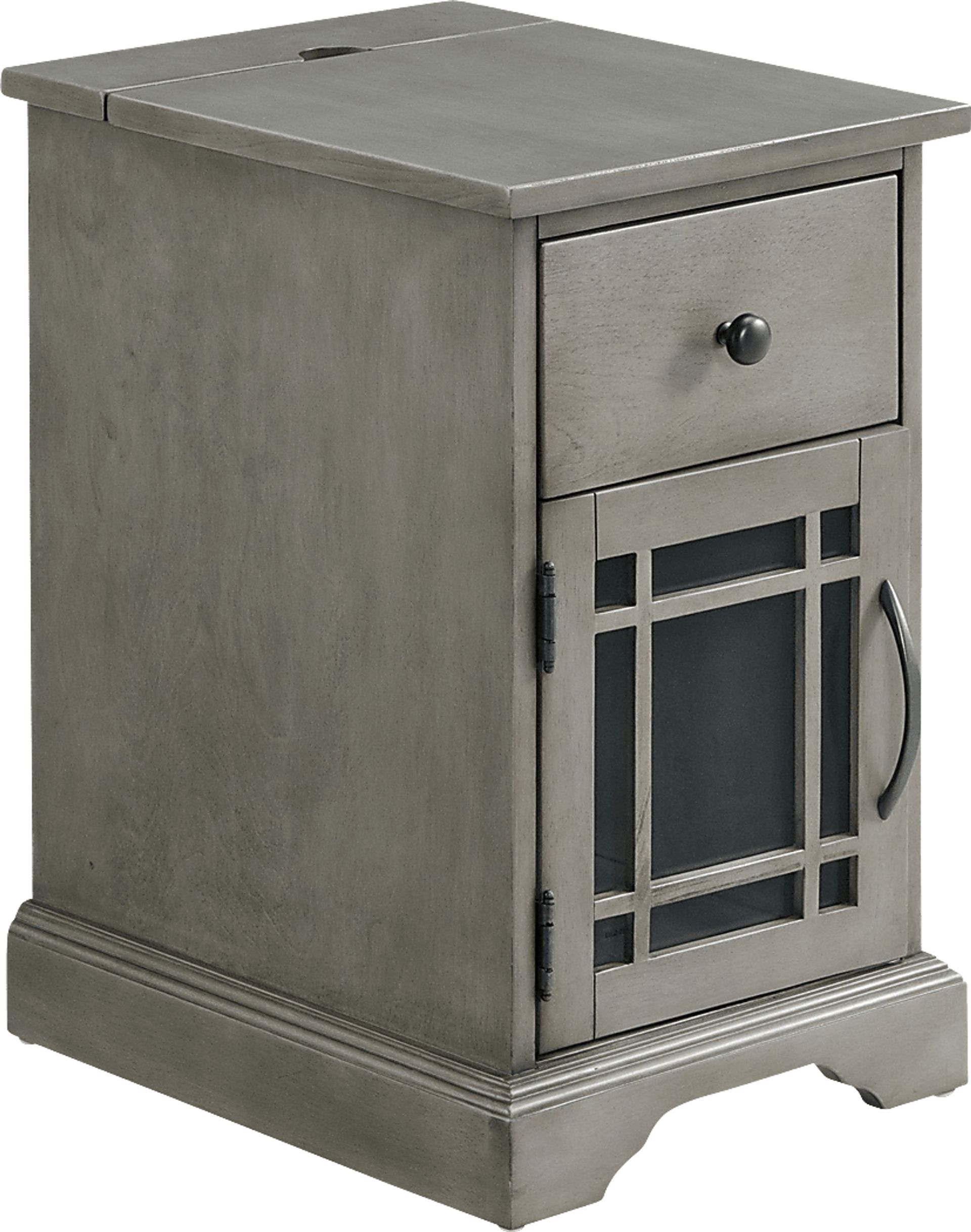 Brayward Gray Nightstand - Image 1