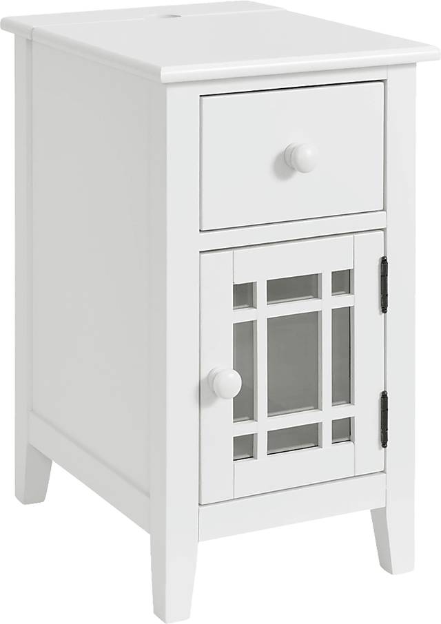 Brayward White Nightstand - Thumbnail - Image 1